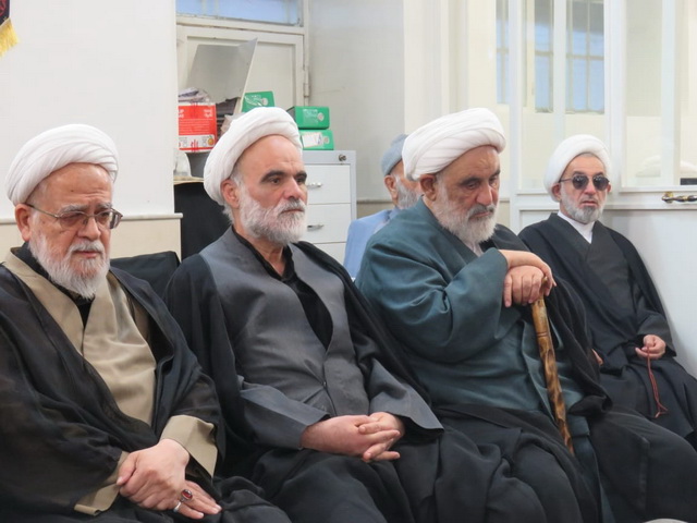 مراسم عزاداری فاطمیه دوم و سالگرد مرجع فقید حضرت آیت الله العظمی فاضل لنکرانی