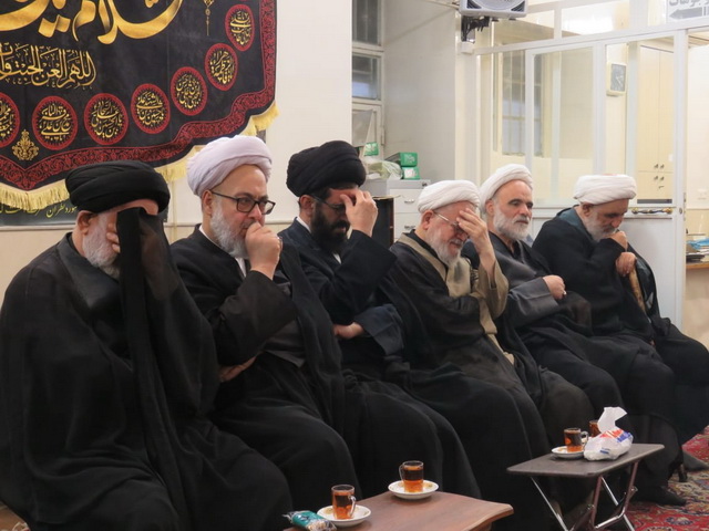 مراسم عزاداری فاطمیه دوم و سالگرد مرجع فقید حضرت آیت الله العظمی فاضل لنکرانی