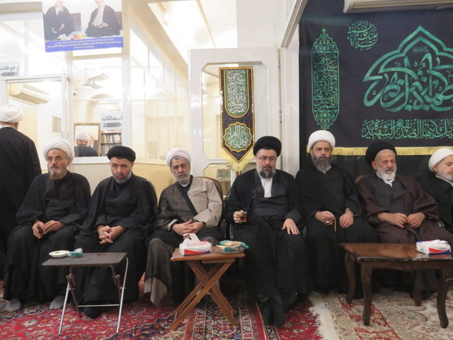 مراسم عزاداری فاطمیه دوم و سالگرد مرجع فقید حضرت آیت الله العظمی فاضل لنکرانی