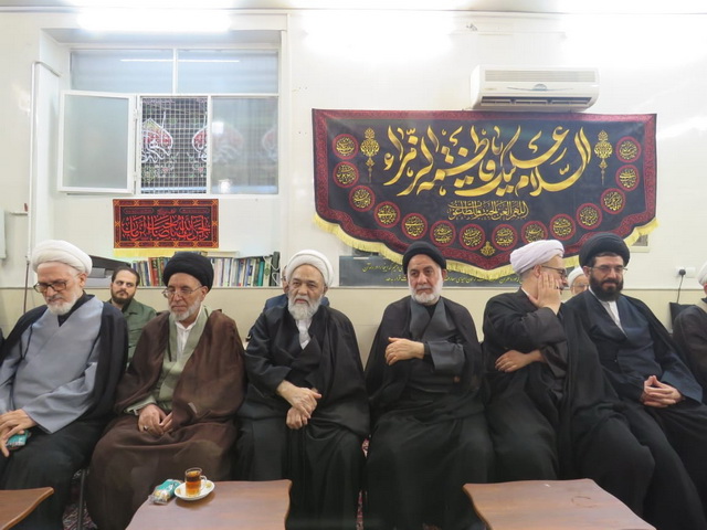 مراسم عزاداری فاطمیه دوم و سالگرد مرجع فقید حضرت آیت الله العظمی فاضل لنکرانی