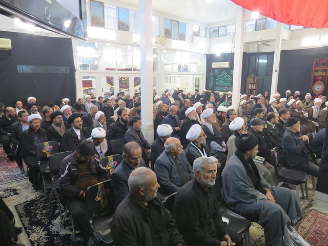 مراسم عزاداری فاطمیه دوم و سالگرد مرجع فقید حضرت آیت الله العظمی فاضل لنکرانی