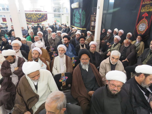 مراسم عزاداری فاطمیه دوم و سالگرد مرجع فقید حضرت آیت الله العظمی فاضل لنکرانی