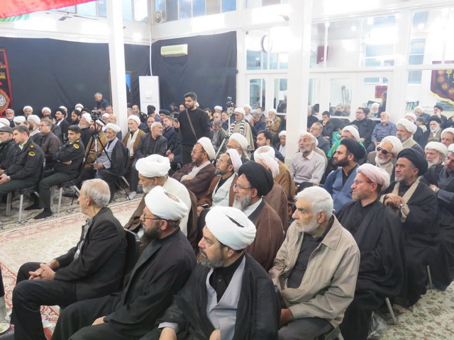 مراسم عزاداری فاطمیه دوم و سالگرد مرجع فقید حضرت آیت الله العظمی فاضل لنکرانی