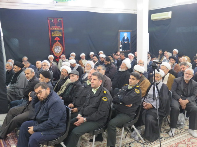 مراسم عزاداری فاطمیه دوم و سالگرد مرجع فقید حضرت آیت الله العظمی فاضل لنکرانی