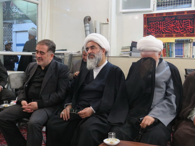 مراسم عزاداری فاطمیه دوم و سالگرد مرجع فقید حضرت آیت الله العظمی فاضل لنکرانی