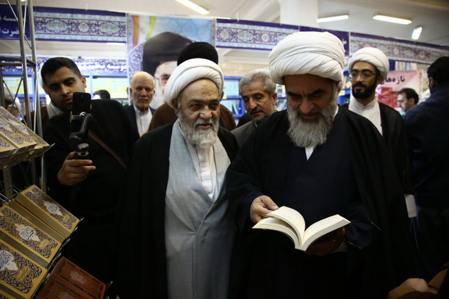 افتتاحیه «چهارمین نمایشگاه تخصصی کتاب فقه و کلام معاصر»