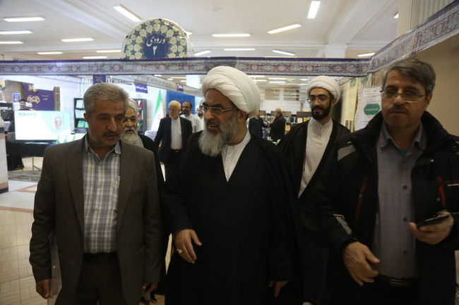 افتتاحیه «چهارمین نمایشگاه تخصصی کتاب فقه و کلام معاصر»