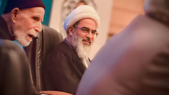 مراسم آئین تکریم خادمان صادق؛ حاج آقای سازگار و حاج آقای عاصی