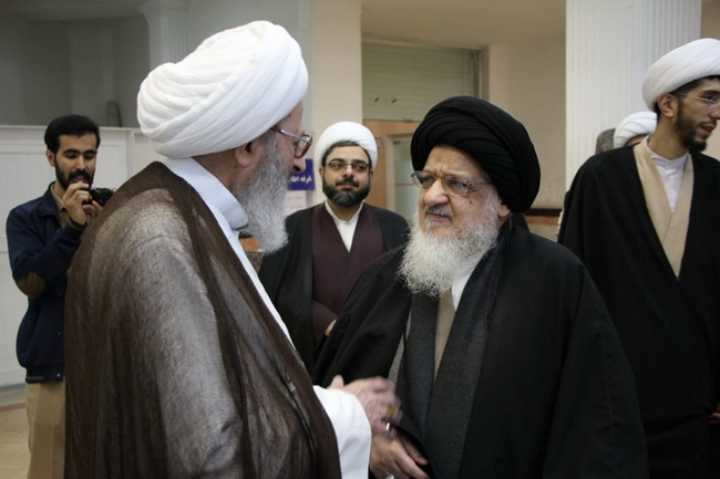 بازدید حضرت آیت الله فاضل لنکرانی در دومین روز چهارمین نمایشگاه تخصصی کتاب فقه و کلام معاصر