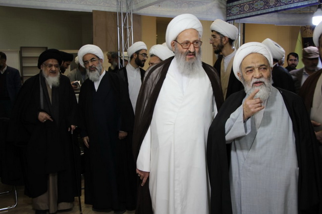 بازدید حضرت آیت الله فاضل لنکرانی در دومین روز چهارمین نمایشگاه تخصصی کتاب فقه و کلام معاصر