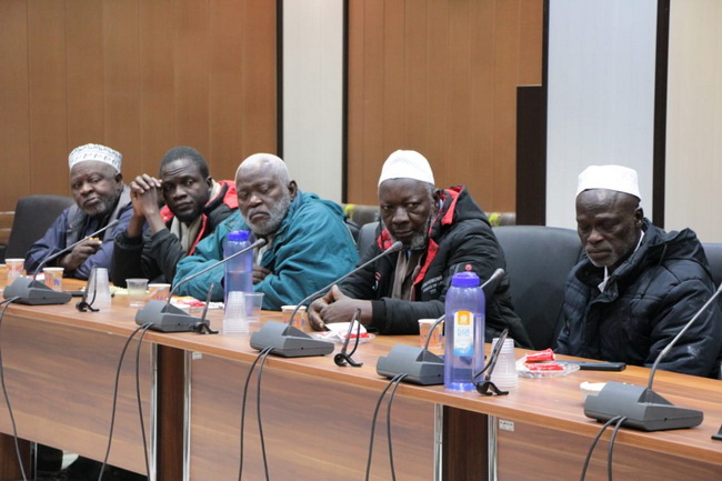 دیدار جمعی از اساتید،علما و ائمه جماعت اهل سنت کشورهای آفریقایی