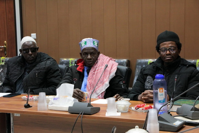 دیدار جمعی از اساتید،علما و ائمه جماعت اهل سنت کشورهای آفریقایی