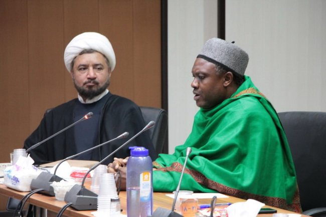 دیدار جمعی از اساتید،علما و ائمه جماعت اهل سنت کشورهای آفریقایی