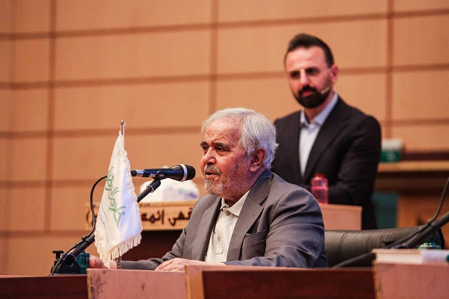 مراسم آئین تکریم خادمان صادق؛ حاج آقای سازگار و حاج آقای عاصی