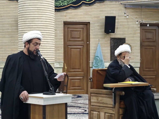 مراسم عزاداری شهادت امام هادی(ع) در درس خارج اصول
