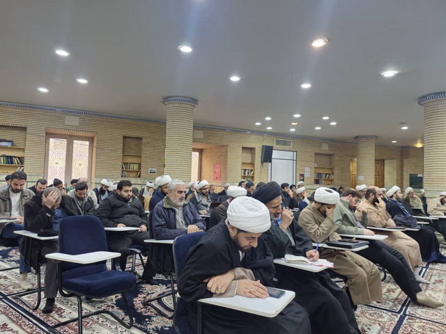 مراسم عزاداری شهادت امام هادی(ع) در درس خارج اصول