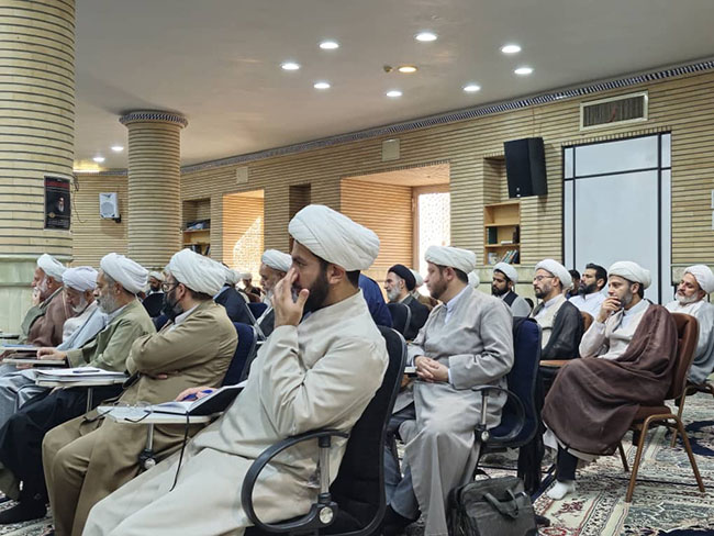 مراسم سالروز شهادت مظلومانه امام صادق(ع) در درس خارج فقه