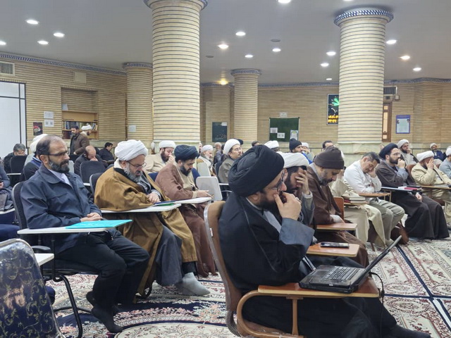 مراسم عزاداری شهادت امام هادی(ع) در درس خارج اصول