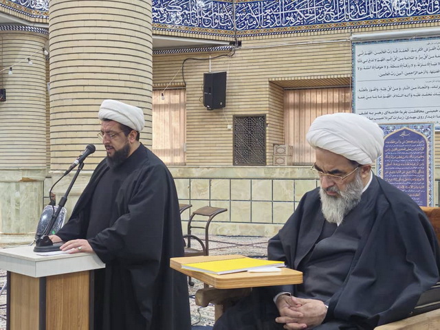 مراسم عزاداری شهادت امام هادی(ع) در درس خارج اصول