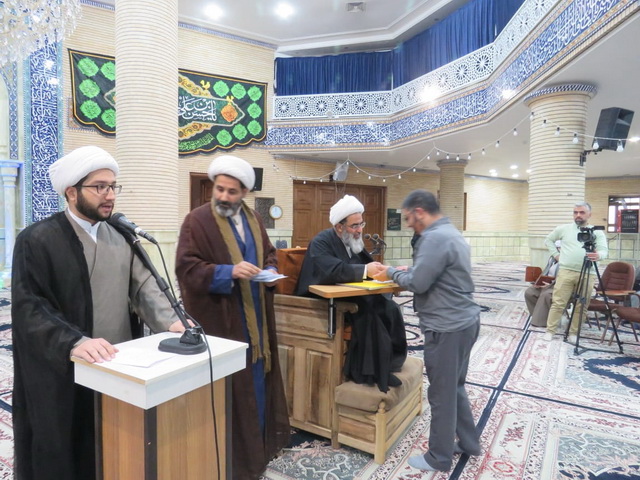 تجلیل از شاگردان ممتاز دروس خارج فقه و اصول