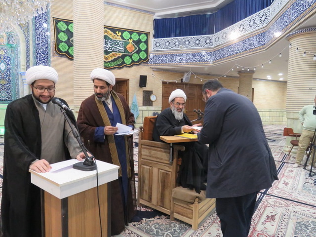 تجلیل از شاگردان ممتاز دروس خارج فقه و اصول