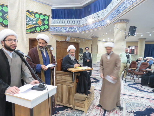 تجلیل از شاگردان ممتاز دروس خارج فقه و اصول