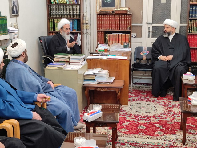دیدار با مدیران امور مساجد تهران