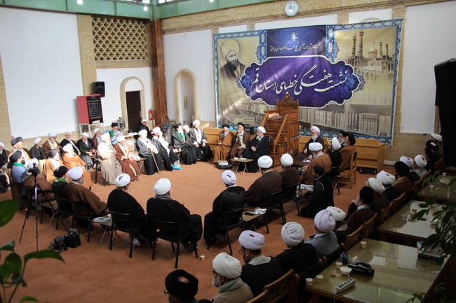 سخنرانی در نشست هفتگی خطبای استان قم