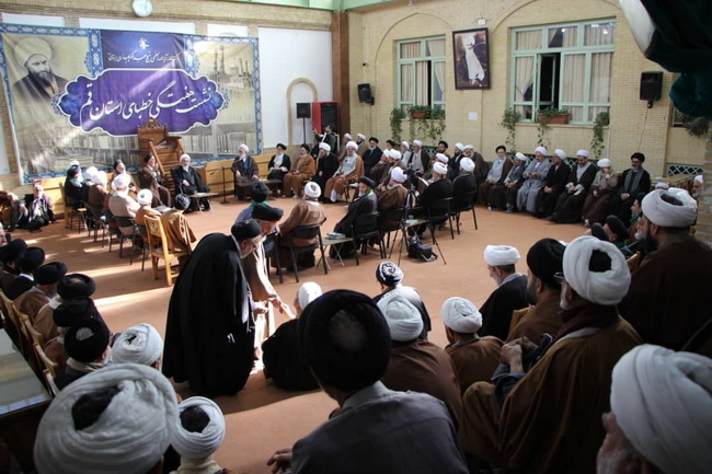 سخنرانی در نشست هفتگی خطبای استان قم