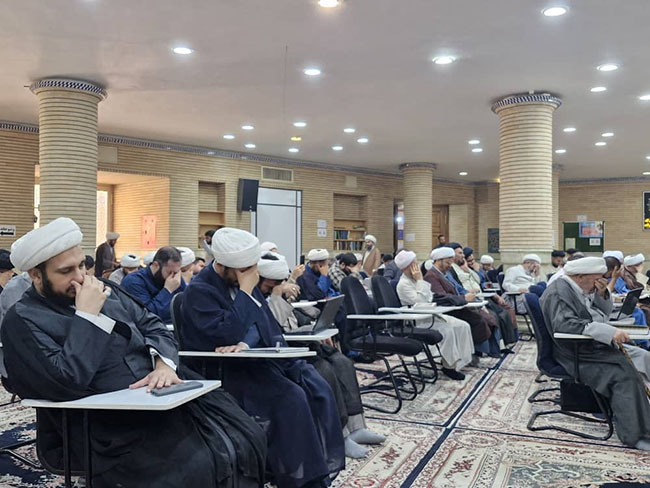 مراسم سالروز شهادت مظلومانه امام صادق(ع) در درس خارج فقه