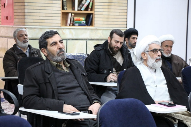 مراسم جشن میلاد حضرت امام جواد(ع) و جشن ولادت حضرت آیت الله فاضل لنکرانی در درس خارج اصول 