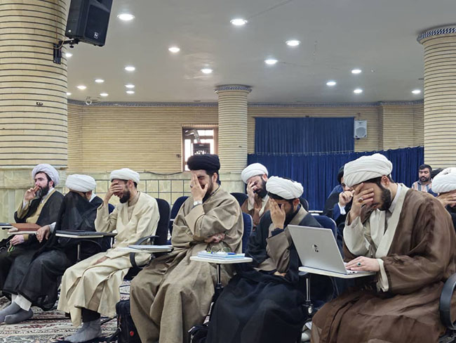 مراسم سالروز شهادت مظلومانه امام صادق(ع) در درس خارج فقه