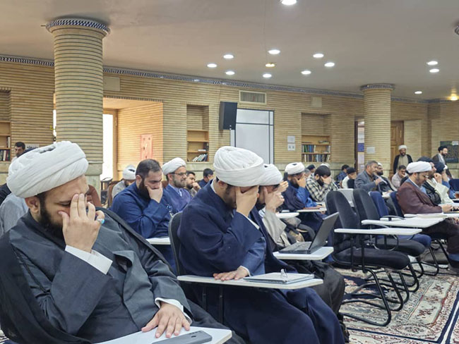 مراسم سالروز شهادت مظلومانه امام صادق(ع) در درس خارج فقه