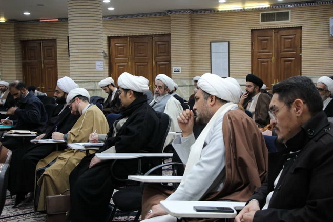 آئین تجلیل از حجت‌الاسلام والمسلمین سید عباس مظفری مرتضوی مدیر مجموعه مرکز فقهی ائمه اطهار(ع) افغانستان در قم