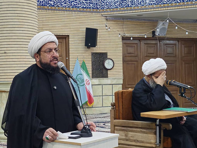 مراسم سالروز شهادت مظلومانه امام صادق(ع) در درس خارج فقه