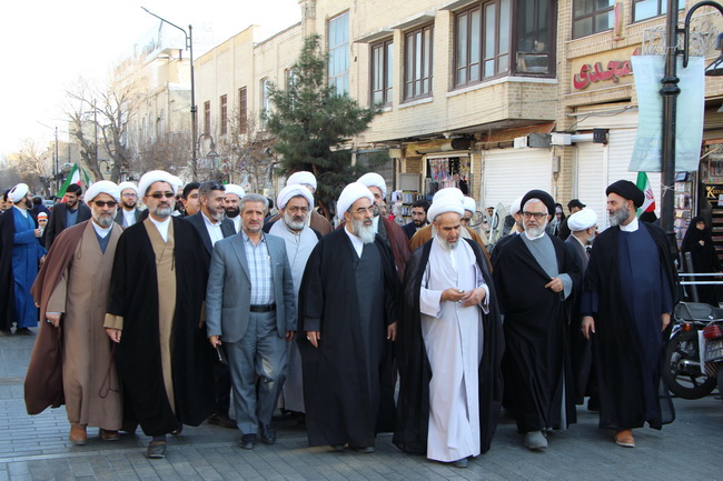 حضور در راهپیمایی ۲۲ دیماه ۱۴۰۴