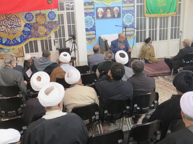 روضه روز جمعه دفتر در میلاد حضرت علی اکبر(ع) و دیدار یومیه