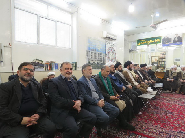 روضه روز جمعه دفتر در میلاد حضرت علی اکبر(ع) و دیدار یومیه