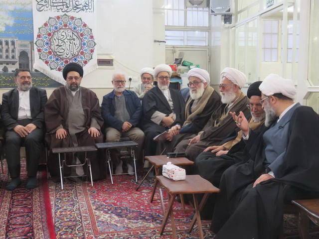 روضه روز جمعه دفتر در میلاد حضرت علی اکبر(ع) و دیدار یومیه