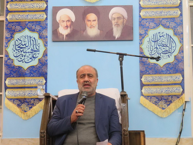 روضه روز جمعه دفتر در میلاد حضرت علی اکبر(ع) و دیدار یومیه