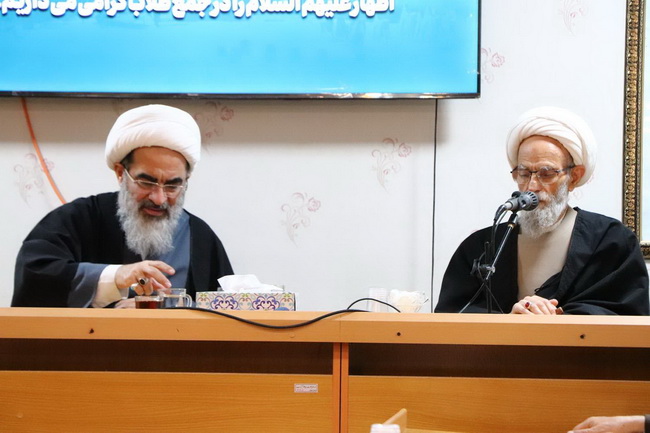 دیدار با جمعی از طلاب حوزه علمیه ولی عصر(عج) شهر بناب