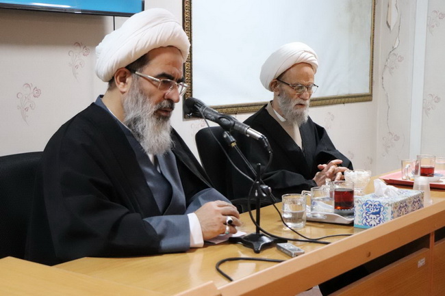 دیدار با جمعی از طلاب حوزه علمیه ولی عصر(عج) شهر بناب