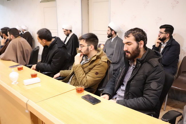 دیدار با جمعی از طلاب حوزه علمیه ولی عصر(عج) شهر بناب