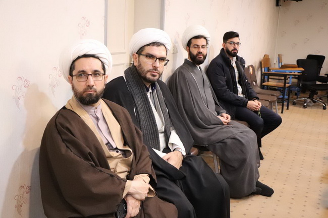 دیدار با جمعی از طلاب حوزه علمیه ولی عصر(عج) شهر بناب