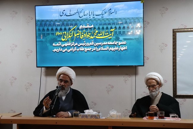 دیدار با جمعی از طلاب حوزه علمیه ولی عصر(عج) شهر بناب