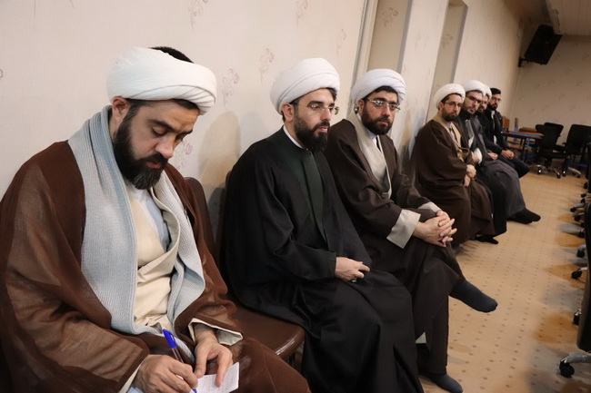 دیدار با جمعی از طلاب حوزه علمیه ولی عصر(عج) شهر بناب