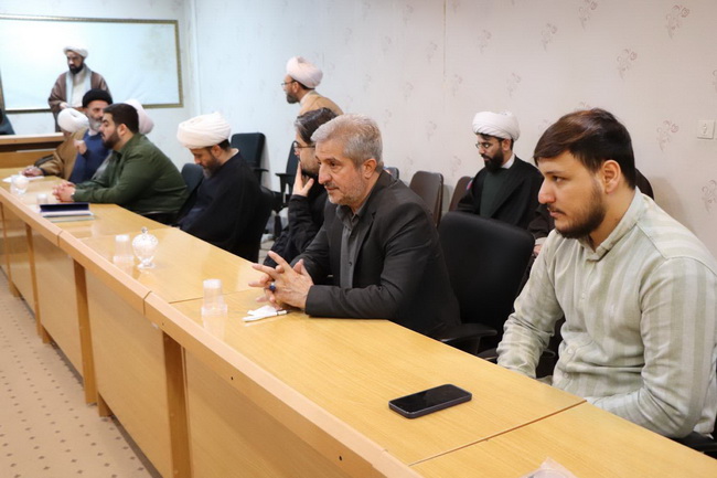دیدار با جمعی از طلاب حوزه علمیه ولی عصر(عج) شهر بناب