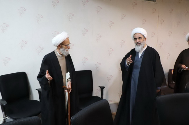 دیدار با جمعی از طلاب حوزه علمیه ولی عصر(عج) شهر بناب