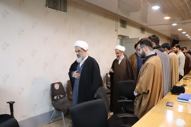 دیدار با جمعی از طلاب حوزه علمیه ولی عصر(عج) شهر بناب