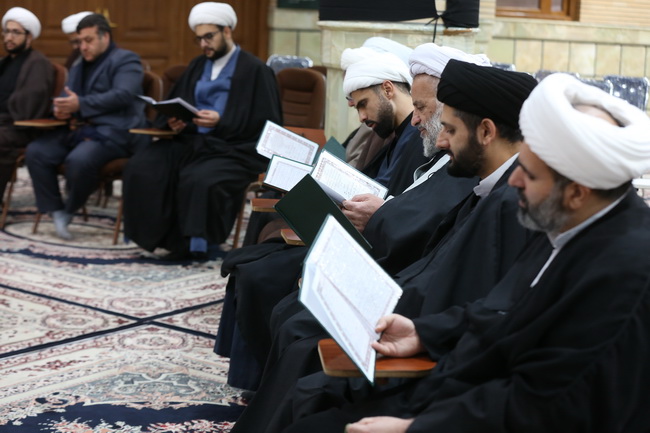 مراسم عزاداری شهادت ولی امر مسلمین حضرت آیت الله العظمی امام خامنه‌ای(قدس سره الشریف) در مرکز فقهی ائمه اطهار(ع)